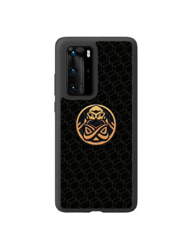 ENCE Badge Simply black Large Phone Case