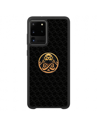 ENCE Badge Simply black Large Phone Case