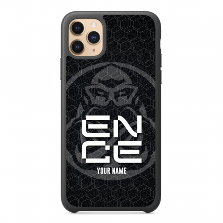 ENCE Logo black + Your Nickname Phone Case
